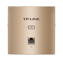 TP-LINK TL-AP450I-PoE(薄款香槟金) 450M面板AP,POE供电薄款金
