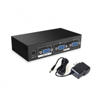 迈拓维矩 MT-3502 一进二出 VGA分配器分屏器 （350HZ）