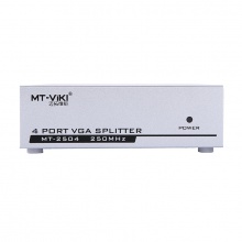 迈拓维矩 MT-2504 一进四出 VGA分配器分屏器（250HZ）