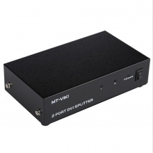 迈拓维矩 MT-DV2H 一进二出 2口DVI分配器分屏器