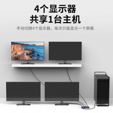 迈拓维矩 MT-15-4CF 四进一出 VGA切换器