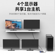 迈拓维矩 MT-15-4CH vga切换器4进1出显示器屏幕视频切换器四进一出切屏器