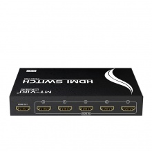 迈拓维矩 MT-SW501-MH hdmi切换器5进4进1出高清视频切换共享五进一出切屏器