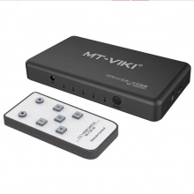 迈拓维矩 MT-HD0501 HDMI切换器2.0版五进一出 5口共享显示器4K@60Hz