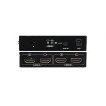 迈拓维矩 MT-HD2-2 hdmi切换分配器2进2出一拖二高清视频同步共享二分二