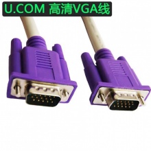 优康 1.5米3+5 VGA线 显示器信号数据线 投影数据线