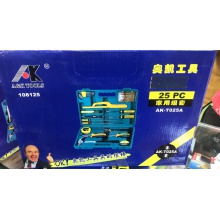 奥凯25件套电讯工具组 五金工具套装工具箱 电讯组套组合套装