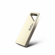 朗科（Netac）U326 16GB USB2.0 银色 金属防水迷你型车载U盘
