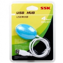 SSK飚王 飞梭 USB HUB SHU017 4口扩展 USB集线器