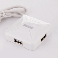 飚王（SSK）SHU027 烽火集线器HUB 一拖四口USB扩展分线器 白色
