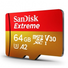 闪迪A2金卡 64GB 4K极速TF卡 190MB/S