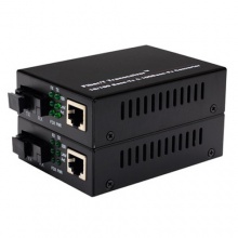 百威视讯BW-SC101E（百兆）1光1电 单模单纤 光纤收发器 20公里（对装）