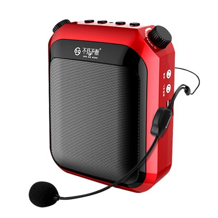 不见不散T1 轻巧时尚原声扩音器 红色
