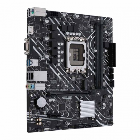 华硕（ASUS）PRIME H610M-K D4主板 支持 CPUG7400/G6900/12100F（Intel H610/LGA 1700）