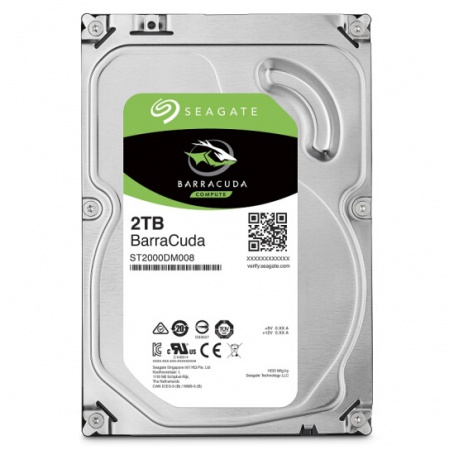 希捷(Seagate)酷鱼系列 2TB ST2000DM005 5400转256M SATA3 台式机硬盘