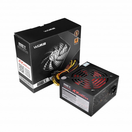 威盛 超稳王480 额定功率300W 静音电脑电源