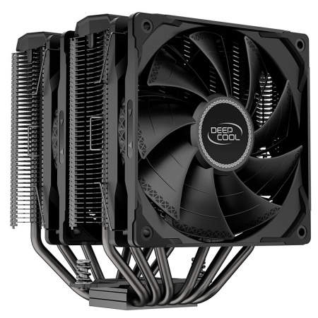 九州风神 （DEEPCOOL）大霜塔PRO CPU散热器(双塔/风冷/金属顶盖/6热管/双层增压风扇/附带硅脂)（全平台 兼容12代）