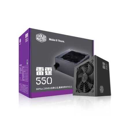 酷冷至尊 MWE550 额定550W 80PLUS金牌 台式机电源
