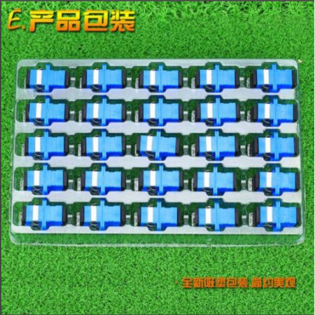 单工sc法兰方口SC光纤耦合器法兰盘连接器光纤适配器sc耦合器法兰
