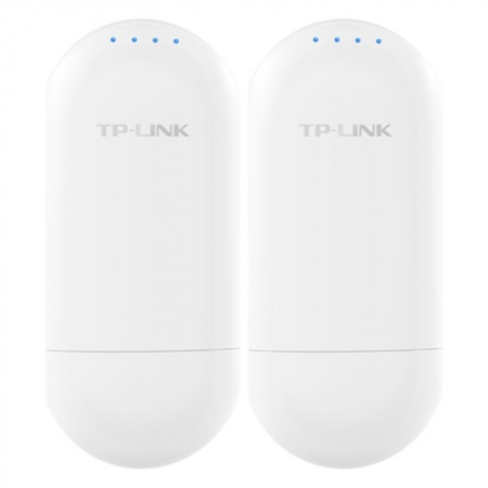 TP-LINK TL-CPE501录像机端&TL-CPE501摄像头端 室外监控专用无线网桥套装（5KM）