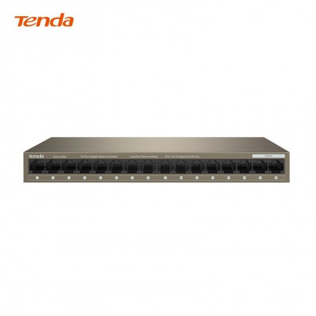 腾达（Tenda） TEG1016M 16口千兆铁壳交换机