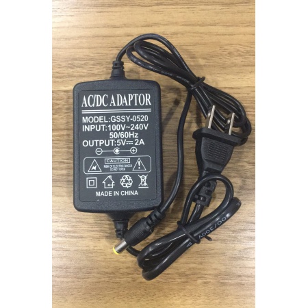 5V2A双线电源适配器 接口5.5*2.5 光纤收发器光端机监控机顶盒适配器