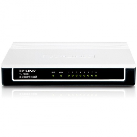 TP-LINK TL-R860+ TP 8口有线路由器