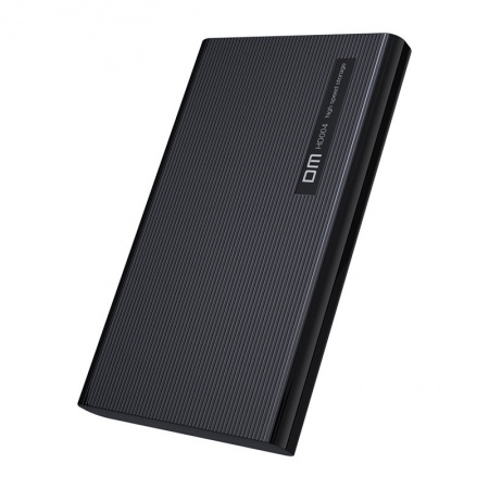 大迈 HD004 Type-c接口移动硬盘盒 2.5寸机械/SSD固态通用 塑料黑色