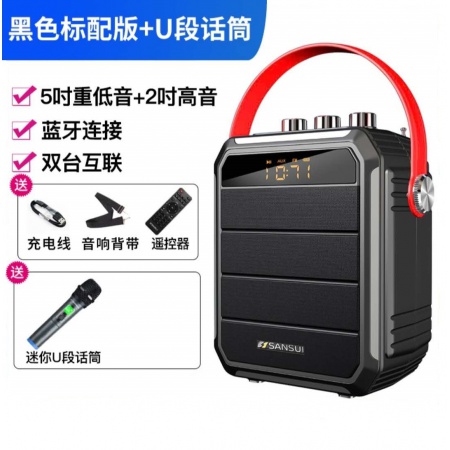 山水SK21单无线手持麦蓝牙音响