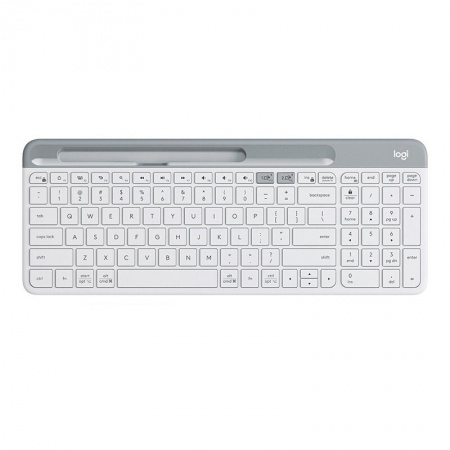 罗技 K580白色商务办公蓝牙无线单键盘