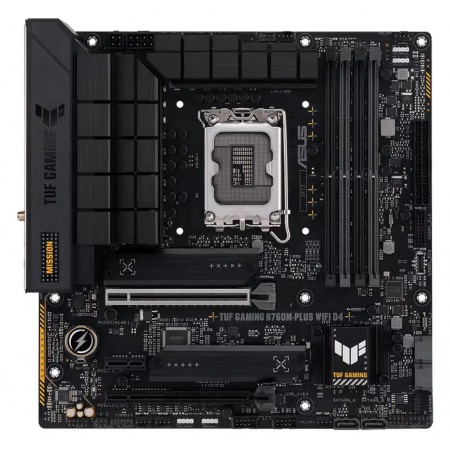 华硕（ASUS）TUF GAMING B760M-PLUS WIFI D4 重炮手主板 支持 CPU 13700/13400F（Intel B760/LGA 1700）