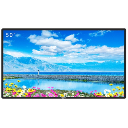 威普森 WPS-F5000-E 50寸监视器 4K高清：3840*2160，内置喇叭，支持HDMI+VGA