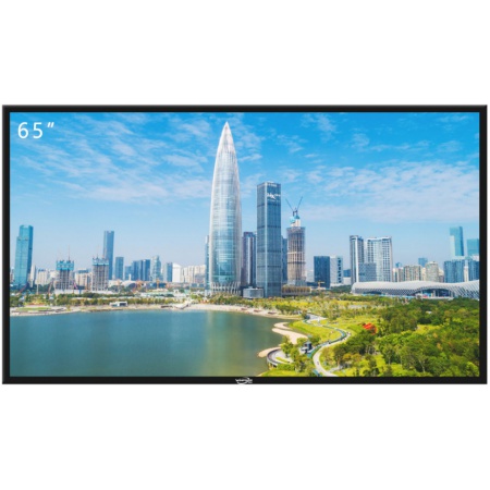 威普森 WPS-F6500-E 65寸 4K监视器（16：9）内置喇叭，支持HDMI+VGA