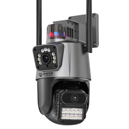 黑鹰威视P11 600万超清 双镜头 双画面 枪球联动一体机