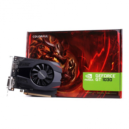 七彩虹（Colorful）GT1030黄金版 4G DDR4 显卡
