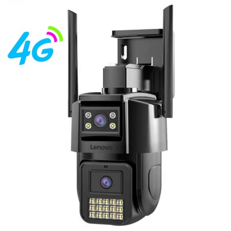 【终生免流量】联想 X9T-（4G版）400万枪球联动 双画面 智能监控 语音对讲 日夜全彩