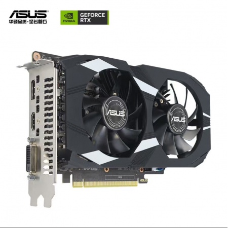 华硕（ASUS）DUAL-GTX1650-O4GD6-P-EVO 雪豹系列双风扇显卡