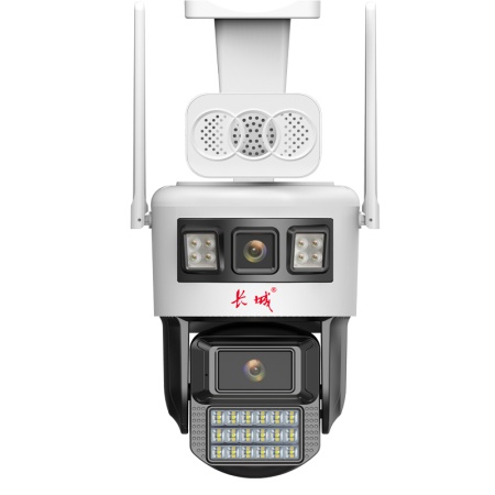【终生免流量】长城P606-4G 瑧全彩 双目800万 枪球联动 人形跟踪 语音对讲