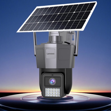 【终身免流量】联想X6Q-AOV 300万 太阳能监控套装（续航10天左右）